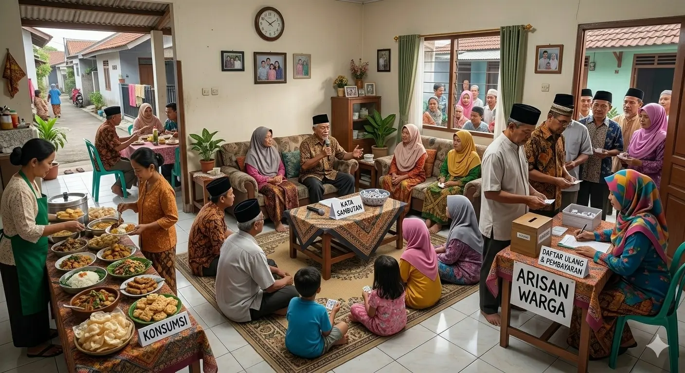 Menu Nasi Liwet Box, Solusi Konsumsi Praktis untuk Acara Rapat RT atau Arisan Warga